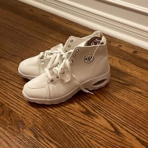 White High-Top Sneakers